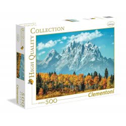 Clementoni Puzzle High Quality Collection Grand Teton In Fall 500 Pcs 1220-35034 8005125350346