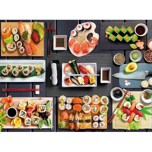 Clementoni Puzzle High Quality Collection Sushi 500 Pcs 1220-35064 8005125350643