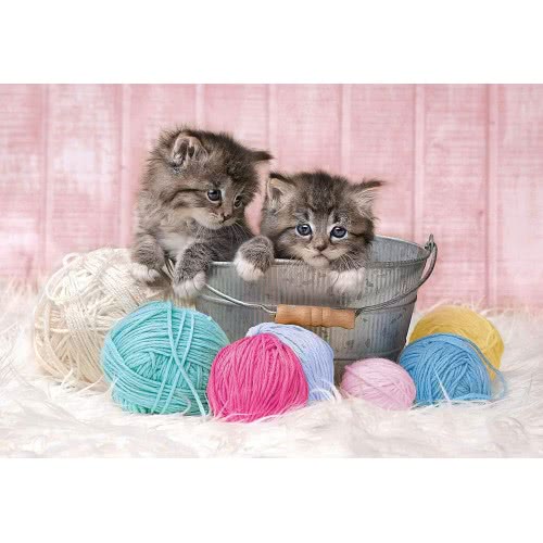 Clementoni Kids Puzzle Super Color Sweet Kittens 104 Pcs 1210-27115 8005125271153