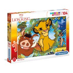 Clementoni Kids Puzzle Super Color Lion King 104 Pcs 1210-27287 8005125272877