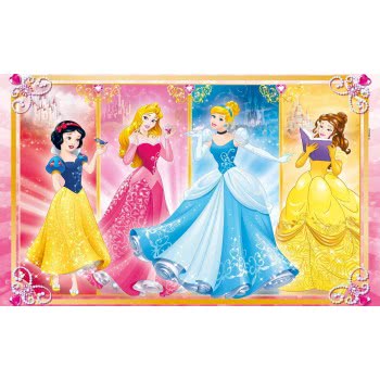 Clementoni Παιδικό Παζλ Color Princess 2X60 Τμχ 1200-07133 8005125071333