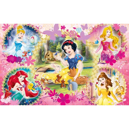 Clementoni Kids Puzzle Super Color Princess 2X60 Pcs 1200-07133 | Toys ...