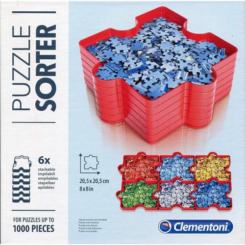 Clementoni Set 6 Puzzle Sorter 1220-37040 8005125370405