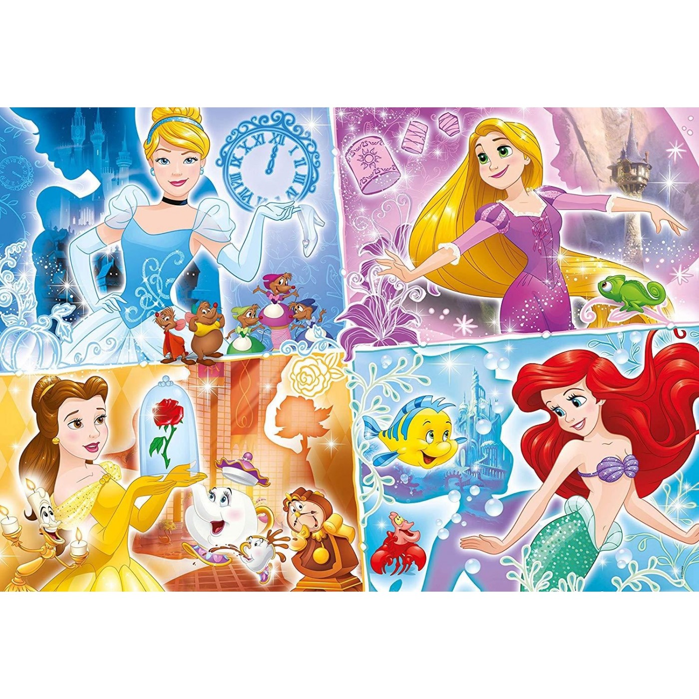Clementoni Kids Puzzle Super Color Princesses 180 Pcs 1210-29294 | Toys ...
