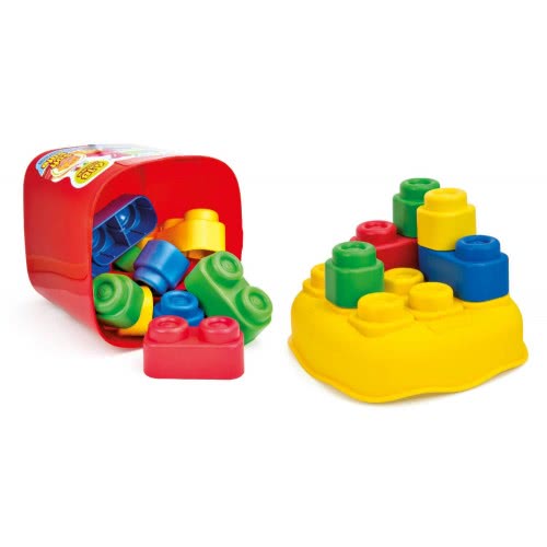 Clementoni Soft Μαλακά Premium Τουβλάκια Σε Κουβά 20 Τμχ Για 6-36 Μηνών 1033-63087 8005125147410