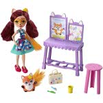 Mattel Enchantimals Art Studio Playset With Easel And Accessories-Felicity Fox Doll FCC62 / GBX03 887961723281