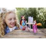 Mattel Enchantimals Στούντιο Ζωγραφικής - Κούκλα Και Ζωάκι Φιλαράκι Με Αξεσουάρ FCC62 / GBX03 887961723281
