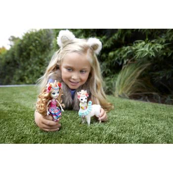 Mattel Enchantimals Lluella Llama Doll And Fleecy Figure FKY72 / FRH42 887961625684