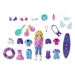Mattel Polly Pocket Awesomely Active Pack GBF85 / GBF86 887961713817