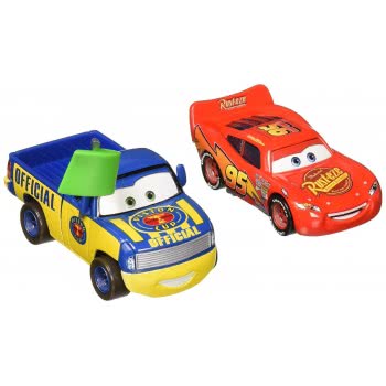 Mattel Disney/Pixar Cars Dexter Hoover And Lightning Mcqueen Pack Of Two DXV99 / FLH53 887961558562