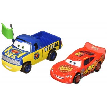 Mattel Disney/Pixar Cars Dexter Hoover And Lightning Mcqueen Pack Of Two DXV99 / FLH53 887961558562