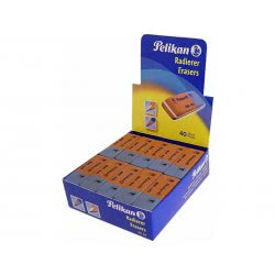 Pelikan Γομολάστιχα Κλασσική Μπλε-Κόκκινη Br40 619569 4012700619563