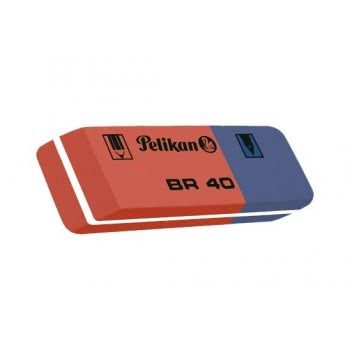 Pelikan Γομολάστιχα Κλασσική Μπλε-Κόκκινη Br40 619569 4012700619563