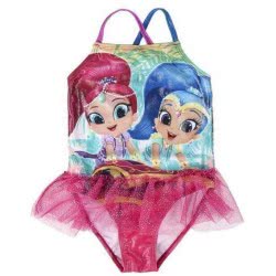 Cerda Shimmer And Shine Μαγιό Ολόσωμο Μέγεθος 4-5 Ετών - Ροζ 2200003786 8427934263028