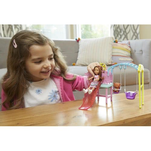 Mattel Barbie Club Κούκλα Chelsea And Fun Park FDB32 / FXG84 887961691047