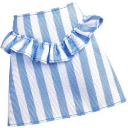 Mattel Barbie Fashions Skirt With Blue And White Lines FPH22 / FXH90 887961691955