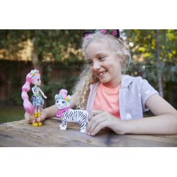 Mattel Enchantimals - Kitty Doll And Tadley Tiger Animal Friend FKY72 / GFN57 887961766622