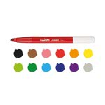 CARIOCA Markers JUMBO 12 Colors 40569 8003511405694