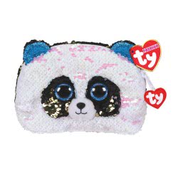 ty Fashion Bamboo Plush Sequin Accessory Bag Panda White 1607-95825 008421958252
