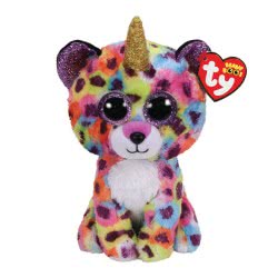 ty Beanie Boos Giselle Rainbow Leopard With Horn Plush 15Cm 1607-36284 008421362844