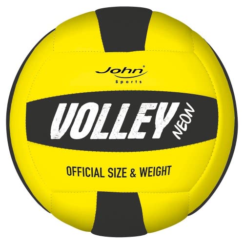 John Volley Ball Soft Grip 200Mm Neon - 5 Colours 52809 4006149528098