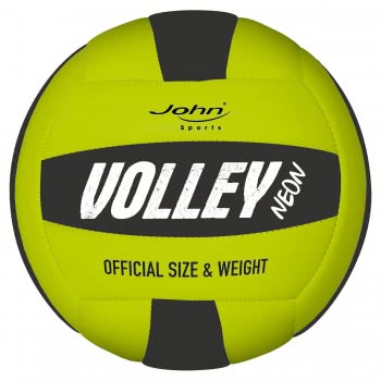 John Volley Ball Soft Grip 200Mm Neon - 5 Colours 52809 4006149528098
