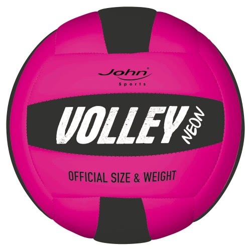 John Volley Ball Soft Grip 200Mm Neon - 5 Colours 52809 4006149528098