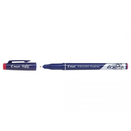PILOT Στυλό Μαρκαδόρος Frixion Fineliner Fine Tip 1.3Mm - Κόκκινο SW-FF-60 / RED 4902505560491