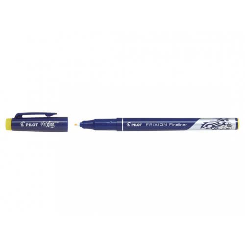 PILOT Στυλό Μαρκαδόρος Frixion Fineliner Fine Tip 1.3Mm - Κίτρινο SW-FF-60 / YELLOW 4902505560576