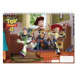 Diakakis imports Toy Story Μπλοκ Ζωγραφικής 40 Φύλλα Με Αυτοκόλλητα, Στένσιλ - 2 Σχέδια 000562232 5205698421259