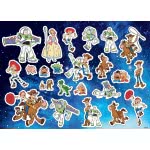 Diakakis imports Toy Story Μπλοκ Ζωγραφικής 40 Φύλλα Με Αυτοκόλλητα, Στένσιλ - 2 Σχέδια 000562232 5205698421259