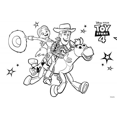 Diakakis imports Toy Story Μπλοκ Ζωγραφικής 40 Φύλλα Με Αυτοκόλλητα, Στένσιλ - 2 Σχέδια 000562232 5205698421259