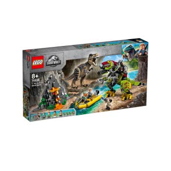 LEGO Jurassic World Μάχη T. Rex Εναντίον Ρομπoτικού Δεινόσαυρου 75938 5702016542707
