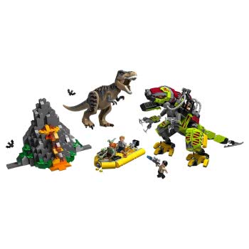 LEGO Jurassic World Μάχη T. Rex Εναντίον Ρομπoτικού Δεινόσαυρου 75938 5702016542707