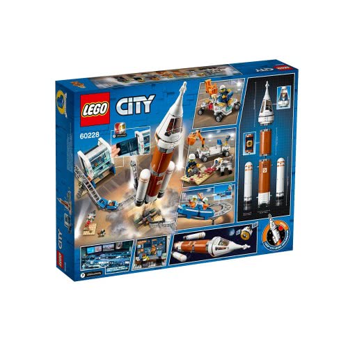 LEGO City Πύραυλος Εξωδιαστήματος Και Κέντρο Ελέγχου Εκτόξευσης 60228 5702016370485