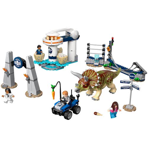 LEGO Jurassic World Η Φρενίτιδα Του Τρικεράπτορα 75937 5702016542691
