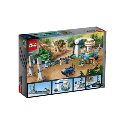 LEGO Jurassic World Triceratops Rampage 75937 5702016542691