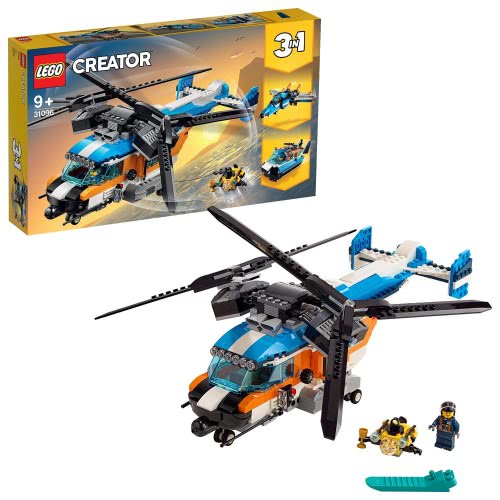 LEGO Creator Ελικόπτερο Με Δύο Έλικες 31096 5702016367904