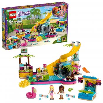 LEGO Friends Andreas Pool Party 41374 5702016370188