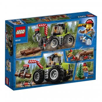 LEGO City Τρακτέρ Του Δάσους 60181 5702016077506