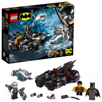 LEGO Super Heroes DC Comics Μάχη Με Batcycle Του Κ. Φριζ 76118 5702016369120