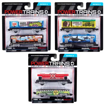 As company ΒΑΓΟΝΙΑ ΓΙΑ ΤΡΑΙΝΑΚΙ POWER TRAINS 2Pk ASSRT. 7540-48631 039897486314