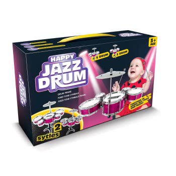 Toys-shop Choice Τύμπανα Σετ Ντραμς Jazz Drum Φουξ JM081305 6990119813056
