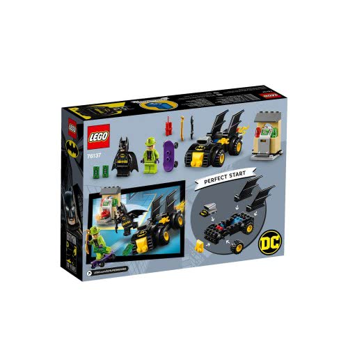 LEGO DC Super Heroes Μπάτμαν Εναντίον Ληστείας Του Γρίφου 76137 5702016369755