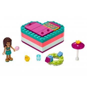 LEGO Friends Andreas Summer Heart Box 41384 5702016419832