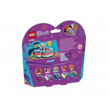 LEGO Friends Καλοκαιρινό Κουτί-Καρδιά Της Στέφανι 41386 5702016419856