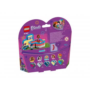 LEGO Friends Καλοκαιρινό Κουτί-Καρδιά Της Ολίβια 41387 5702016419863