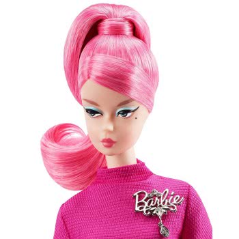Mattel Collector 60Th Anniversary Barbie Fashion Model Collection Proudly Pink Doll FXD50 887961688672