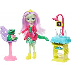 Mattel Enchantimals Χαμογελαστή Οδοντίατρος Και Ζωάκι Αλιγάτορας Andie FCC62 / GFN55 887961766516