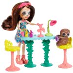 Mattel Enchantimals Σαλόνι Ομορφιάς Και Ζωάκι Φιλαράκι Sela Sloth FCC62 / GFN54 887961766509